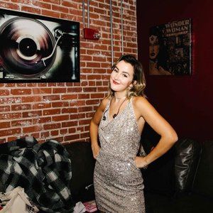 TFNC Silver Sequin Mini Dress